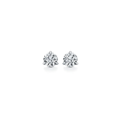 Pendientes stud con diamantes de laboratorio de 1 ct — Amelia Maia.