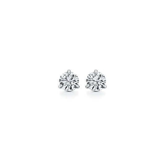 Pendientes stud con diamantes de laboratorio de 1 ct — Amelia Maia.