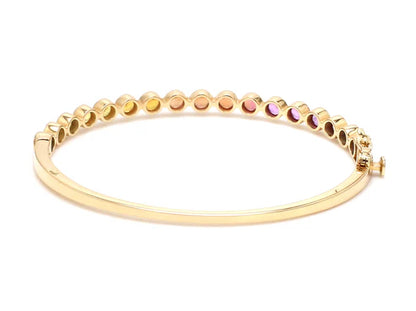 Joya elegante en oro o plata con fancy diamonds multicolor — Amelia Maia.