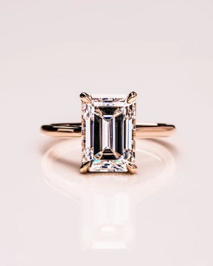 Anillo de Compromiso Emerald Solitaire Diamond · 1.50 ct
