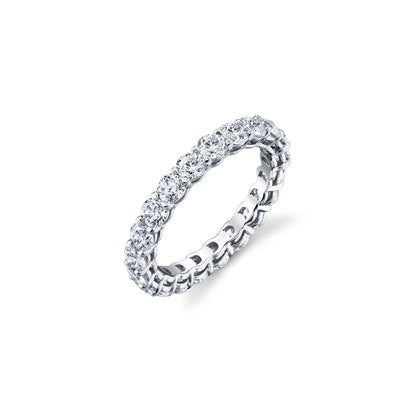 Anillo eternity una hilera con diamantes 1.2 ct F+/VS1+ — Amelia Maia.